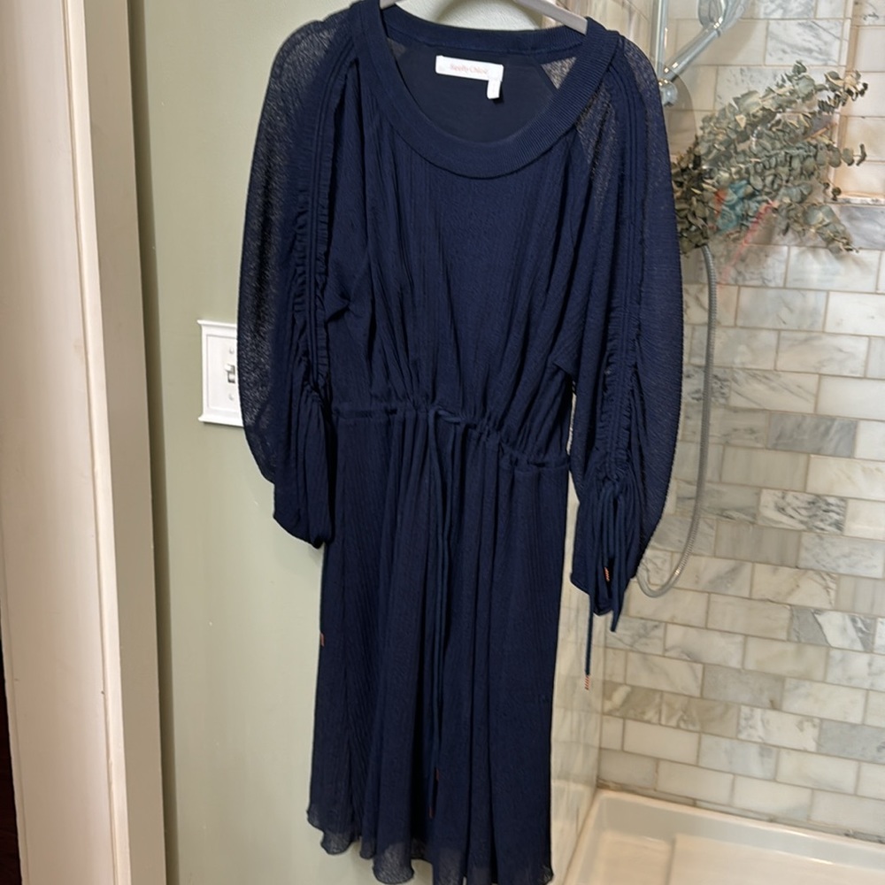 See By Chloe Dress Size Large Adjustable Waist